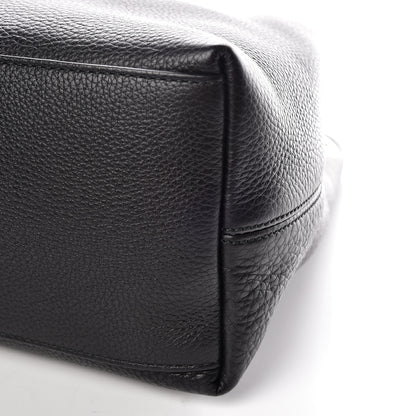 Gucci Pebbled Calfskin Medium Soho Chain Shoulder Bag Black 6 of 9