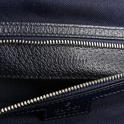 Gucci GG Supreme Monogram Web Savoy Garment Bag Beige Blue 6 of 9