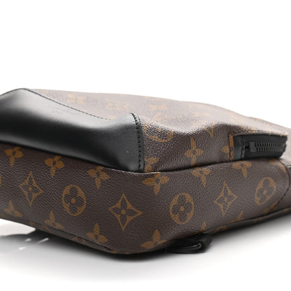 Louis Vuitton Monogram Macassar Avenue Sling Bag 9 of 10