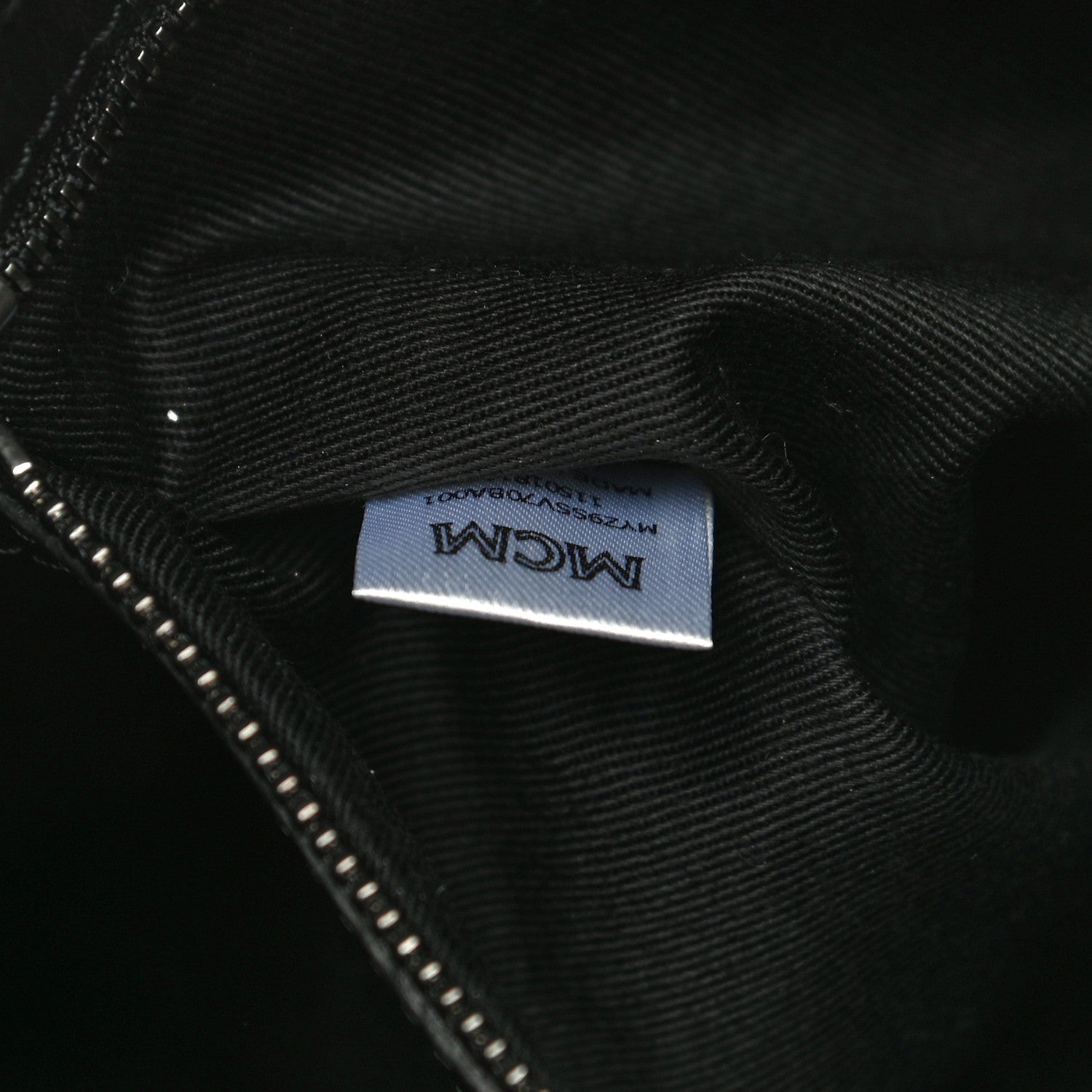 MCM Skyoptic Visetos Crossbody Pouch Spectrum Diamond Black 8 of 15