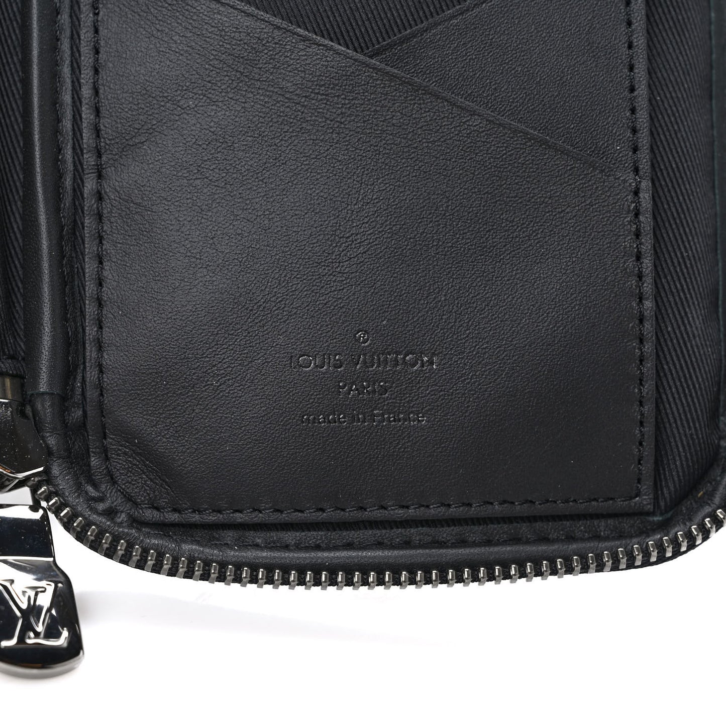 Monogram Eclipse Reverse Double Phone Pouch