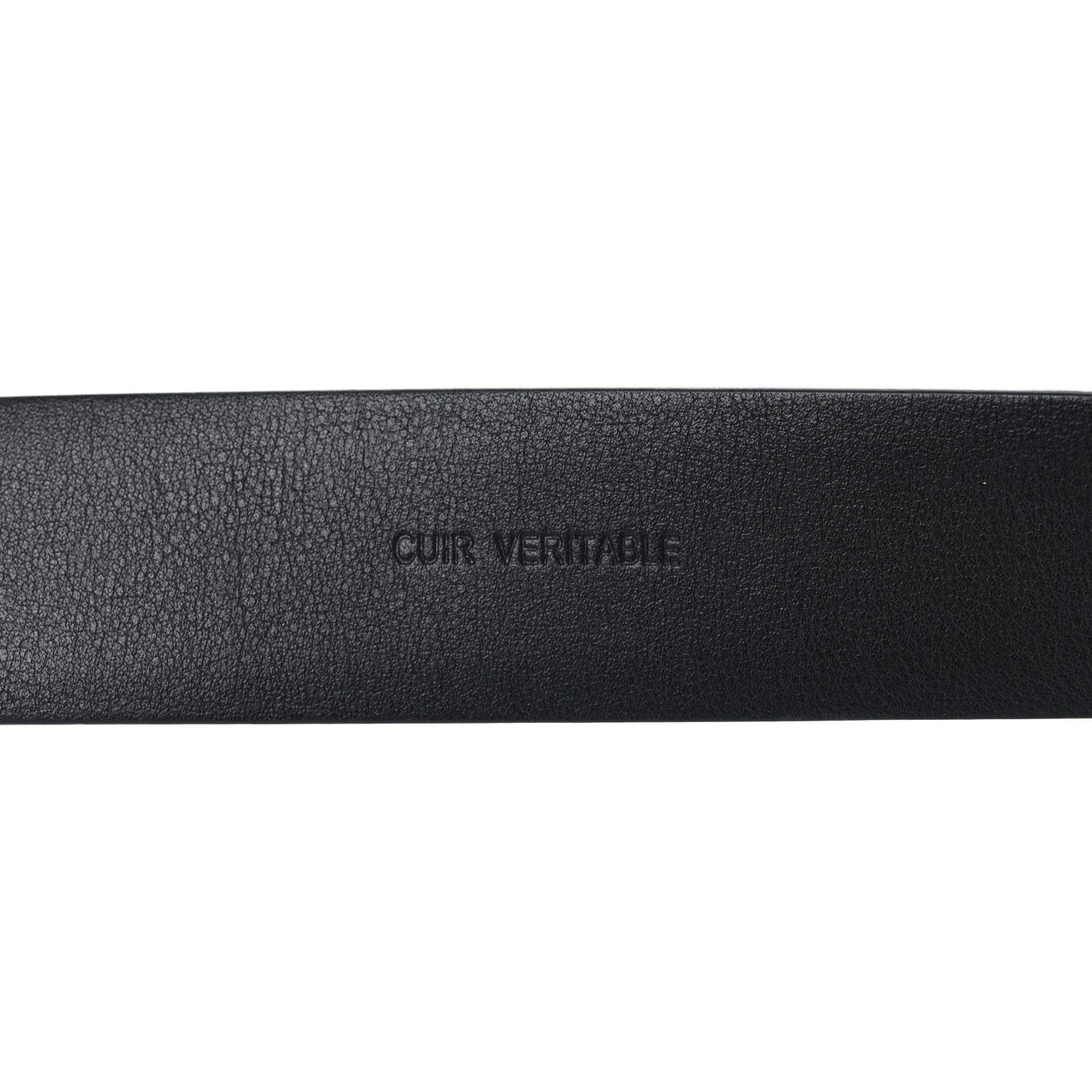 Chanel Calfskin CC Chain Belt 105 42 Black 3 of 7