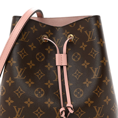 Louis Vuitton Monogram Neonoe MM Rose Poudre 7 of 10