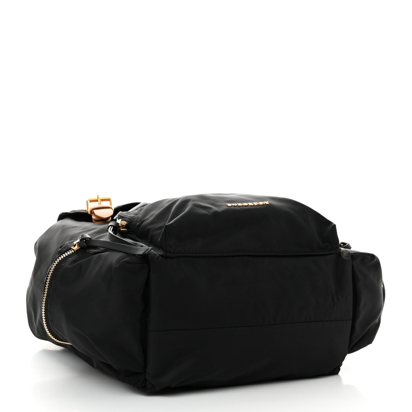 Nylon Large Rucksack Backpack Black