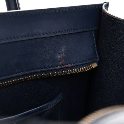 Celine Smooth Calfskin Mini Luggage Ink 9 of 17