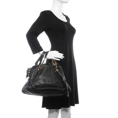 Chloe Calfskin Medium Paraty Black 2 of 9