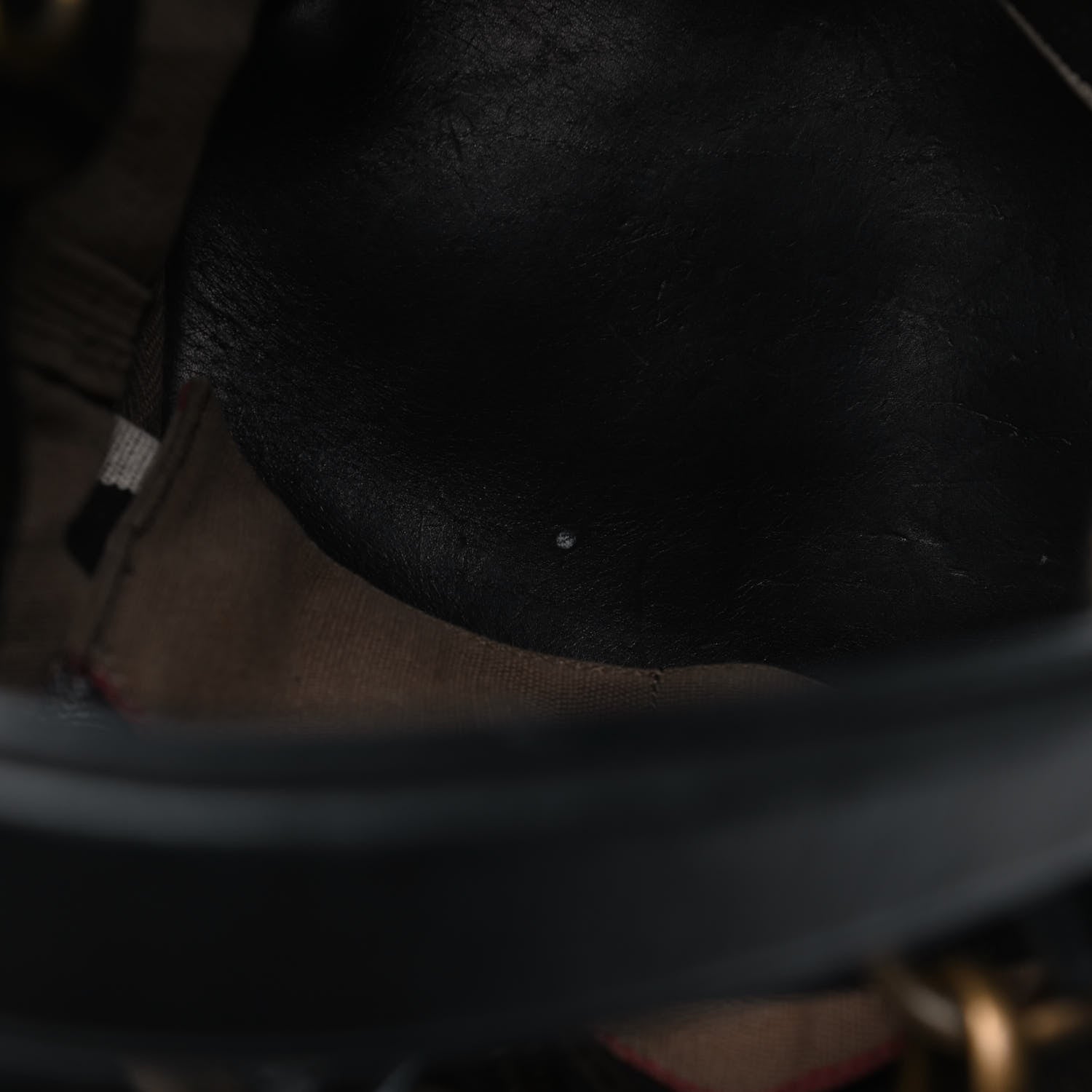 Burberry Canvas Mega Check Medium Ashby Hobo Black 6 of 13