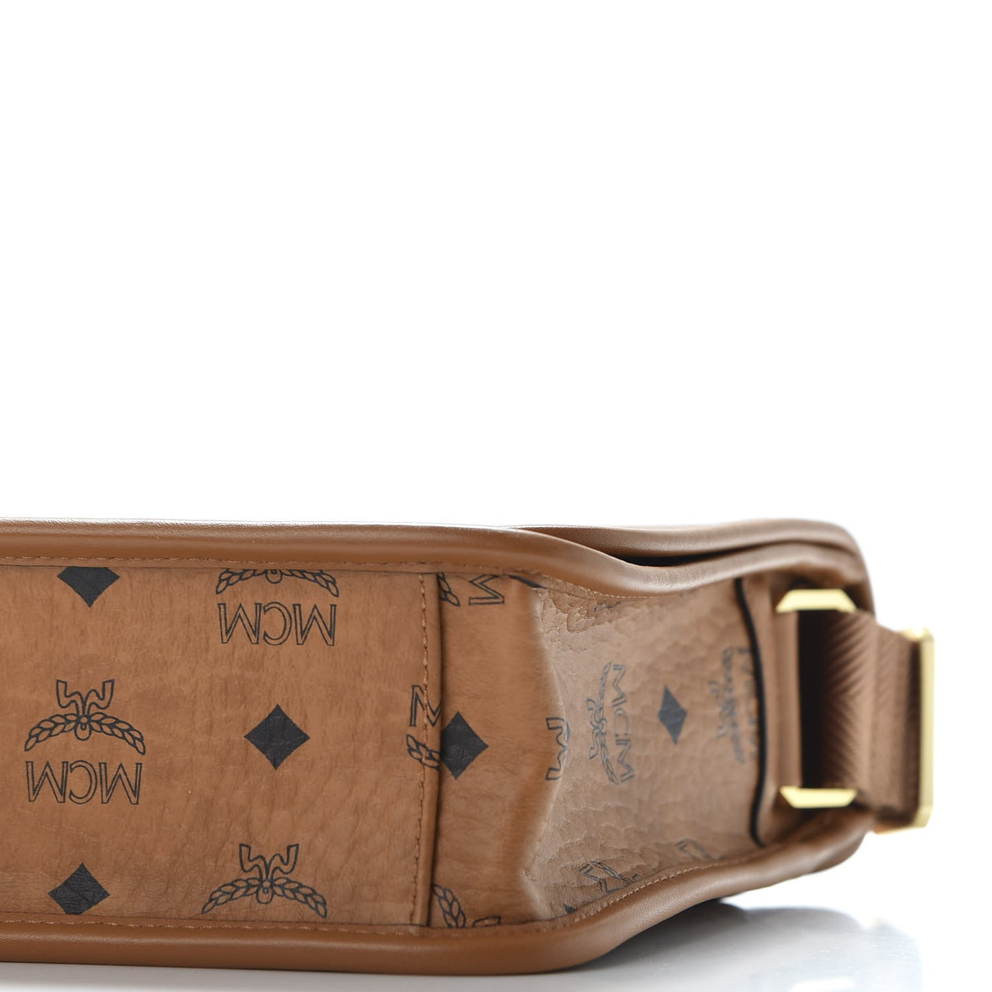 Visetos Small Klassik Messenger Bag Cognac