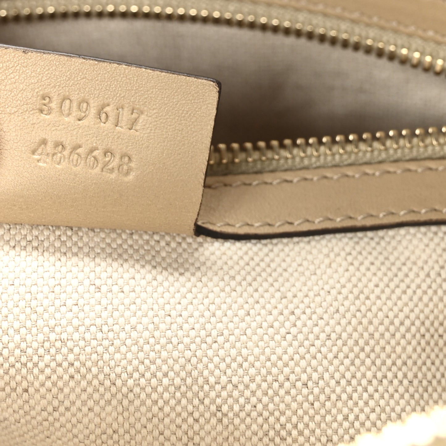 Microguccissima Small Nice Top Handle Dome Bag Beige