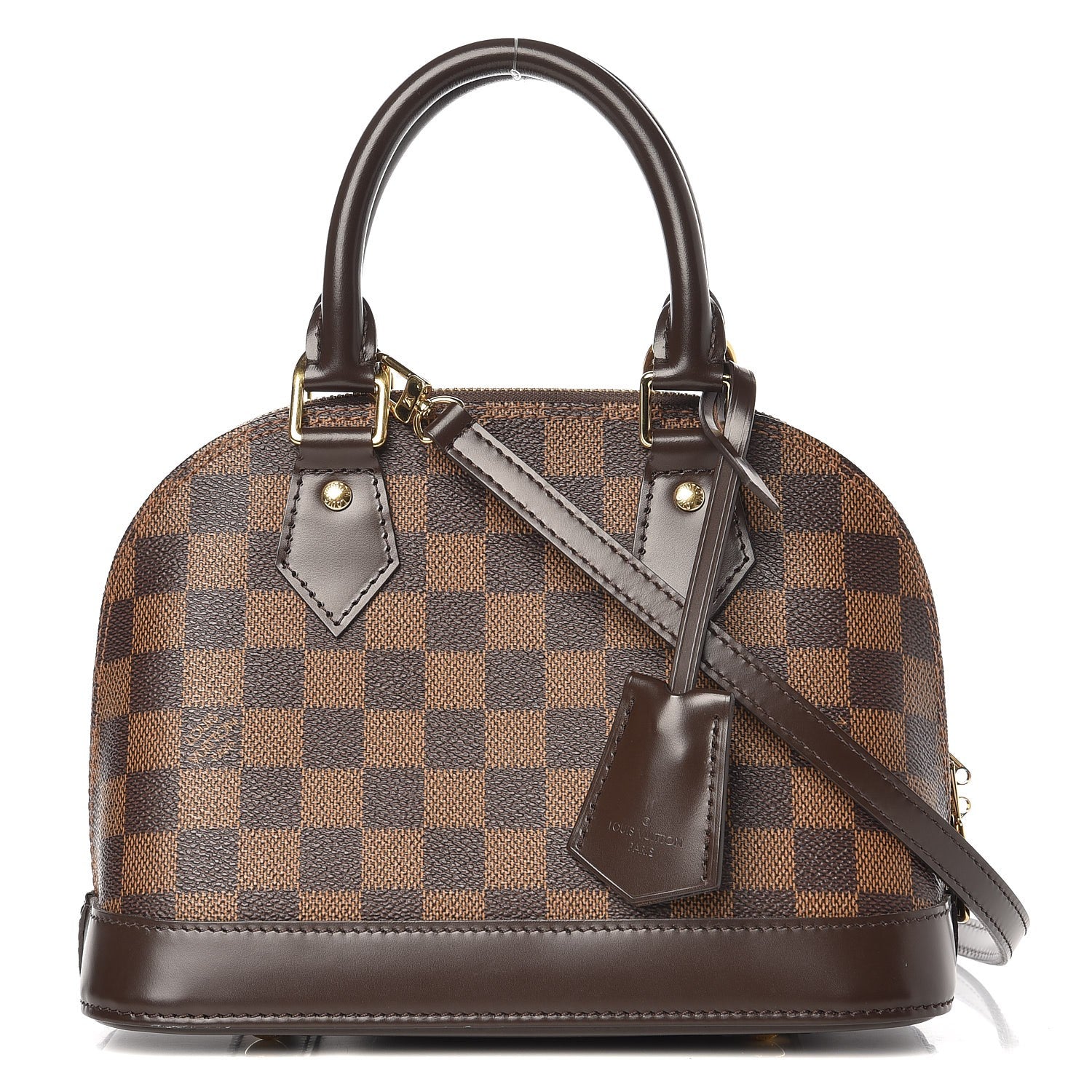 Louis Vuitton Damier Ebene Alma BB 1 of 9