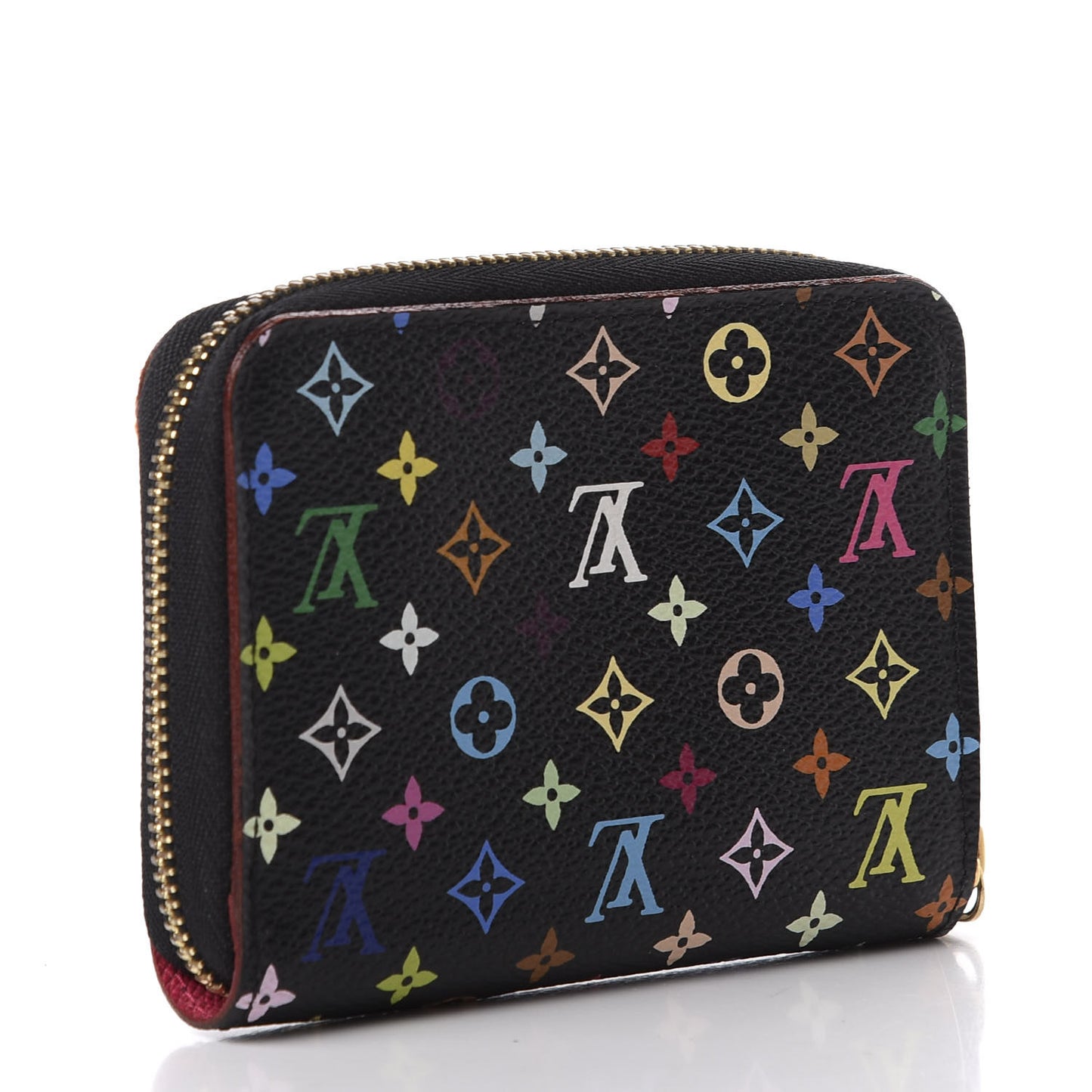 Monogram Multicolor Zippy Coin Purse Black Grenade