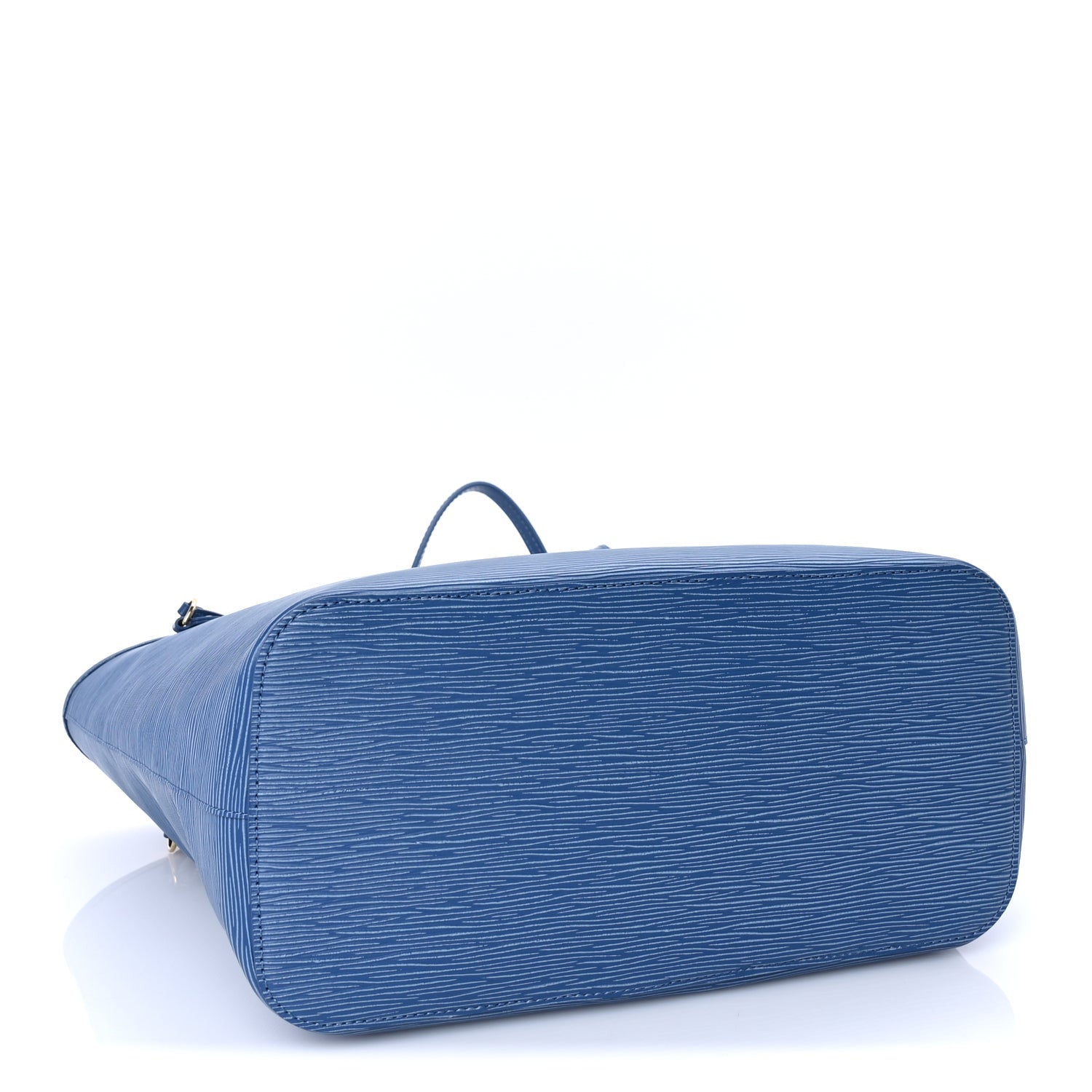 Louis Vuitton Epi Neverfull MM Denim Blue 4 of 7
