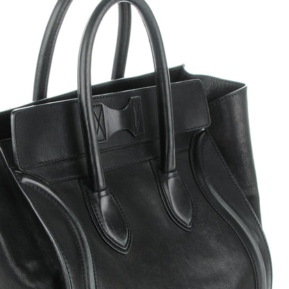 Celine Calfskin Mini Luggage Black 7 of 14