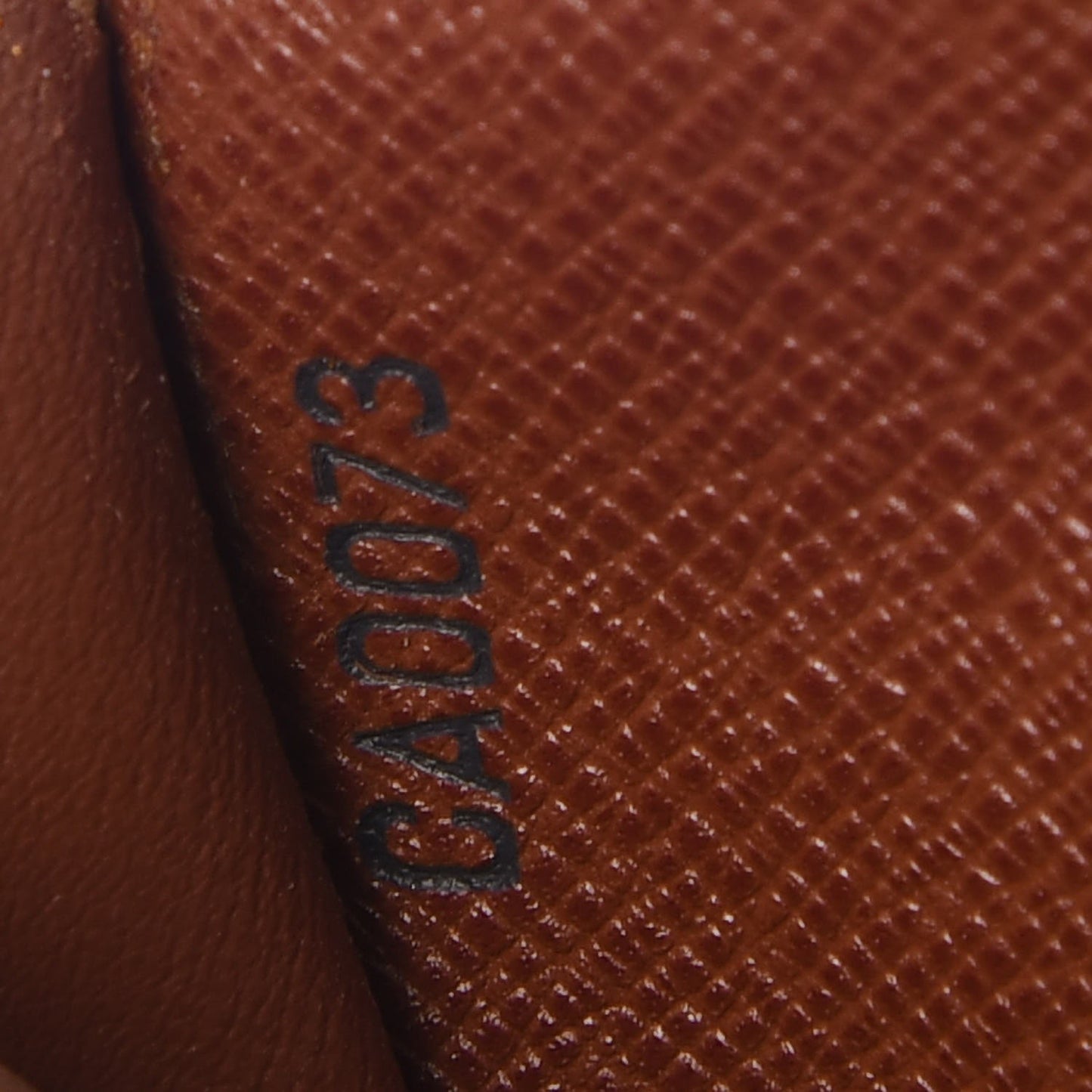 Monogram Desk Agenda Cover