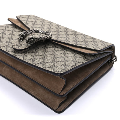 Gucci GG Supreme Monogram Medium Dionysus Shoulder Bag Taupe 8 of 8