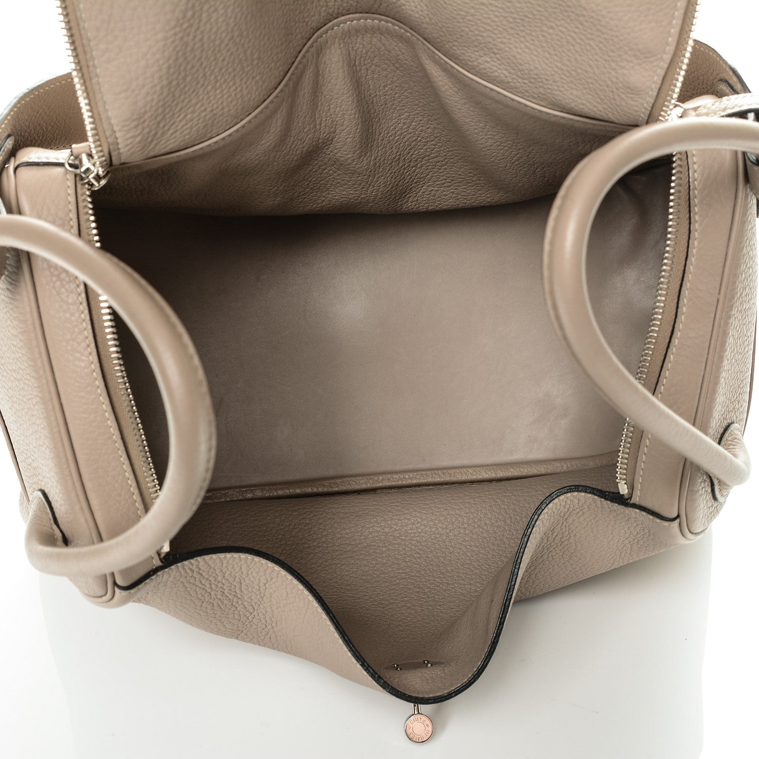 Hermes Taurillon Clemence Lindy 34 Gris Tourterelle 5 of 8