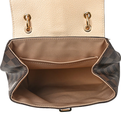 Louis Vuitton Damier Ebene Clapton Backpack Creme 5 of 10