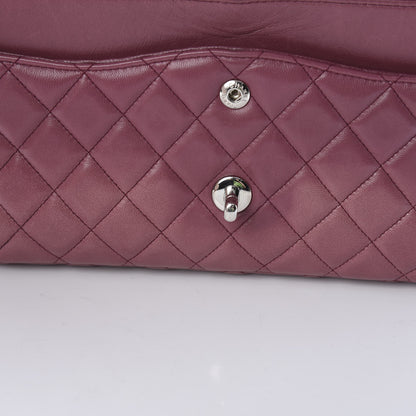 Chanel Lambskin Quilted Medium Double Flap Pink 13 of 15