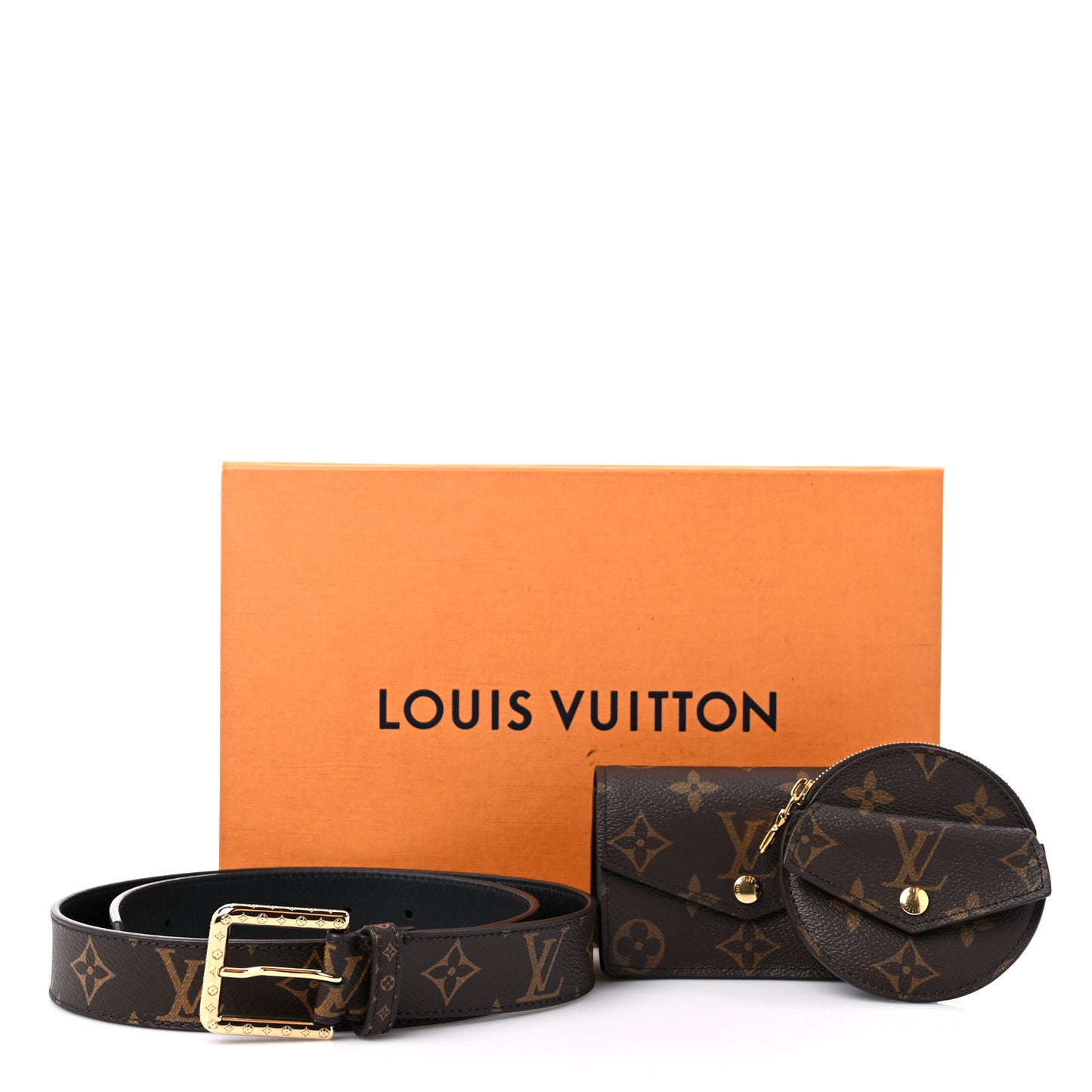 Monogram 30mm Daily Multi Pocket Belt 80 32