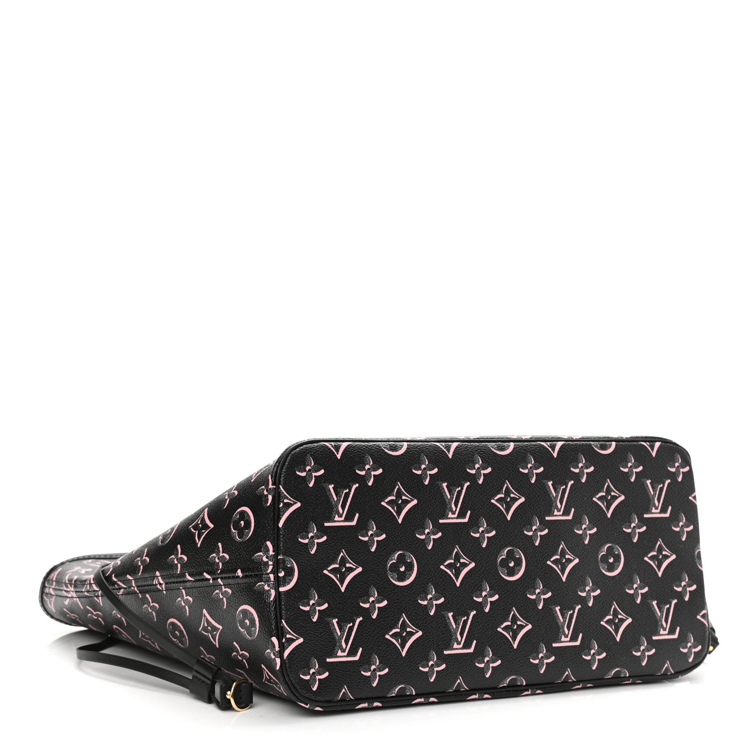 Louis Vuitton Monogram Fall For You Neverfull MM Black 6 of 10
