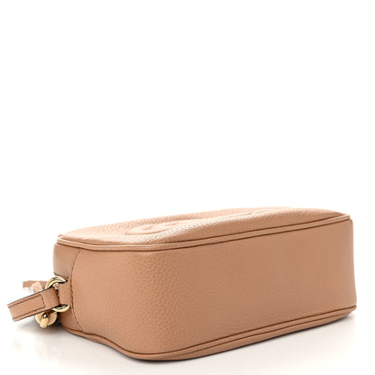 Gucci Pebbled Calfskin Small Soho Disco Bag Camelia 4 of 11