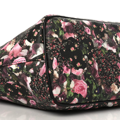 Givenchy Textured Coated Canvas Roses Camouflage Print Large Antigona Tote Black 8 of 9