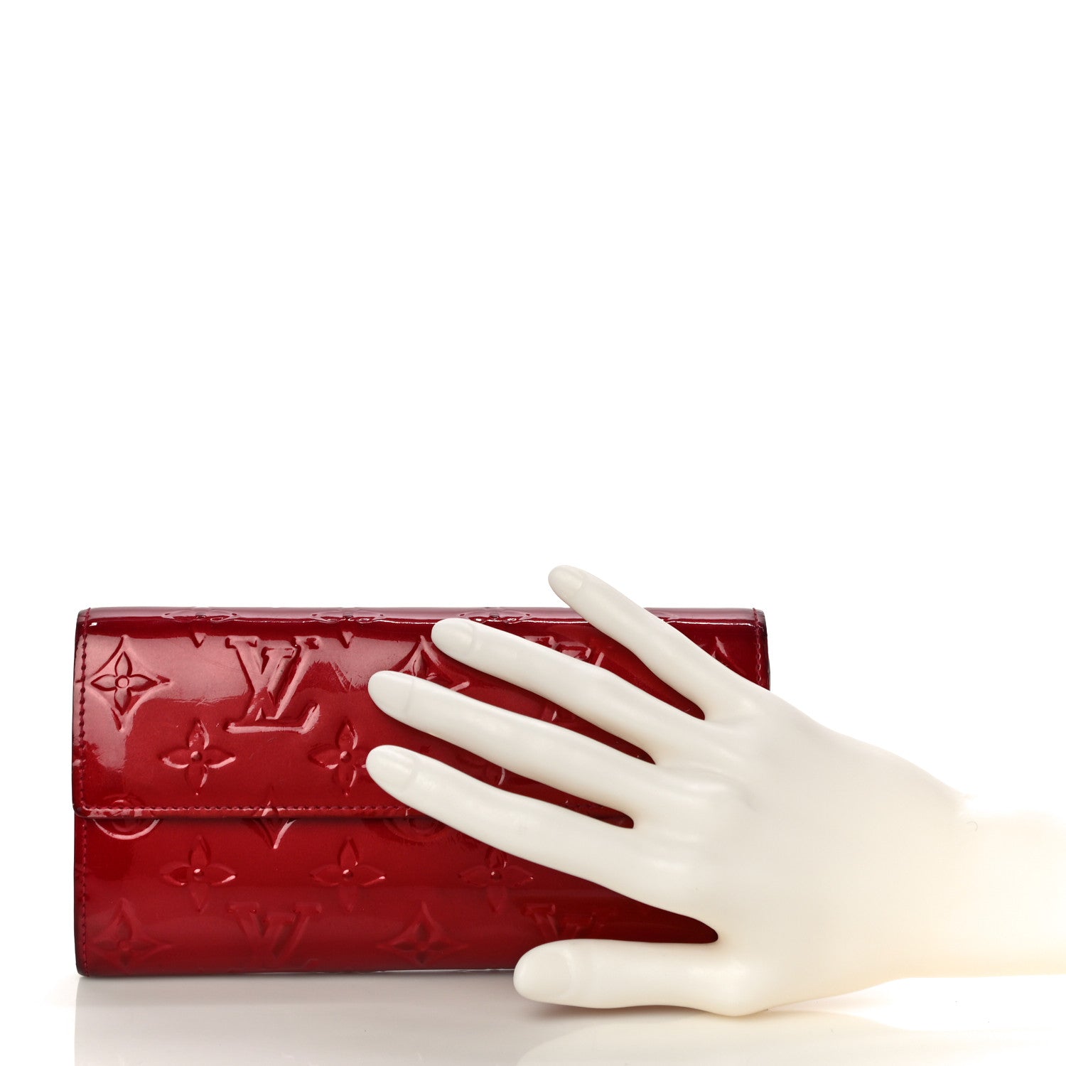 Louis Vuitton Vernis Sarah Wallet Pomme D'Amour 2 of 26