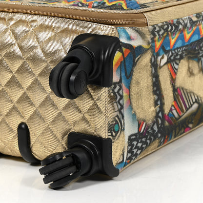 Chanel Graffiti Printed Canvas Street Spirit Trolley Multicolor 7 of 10