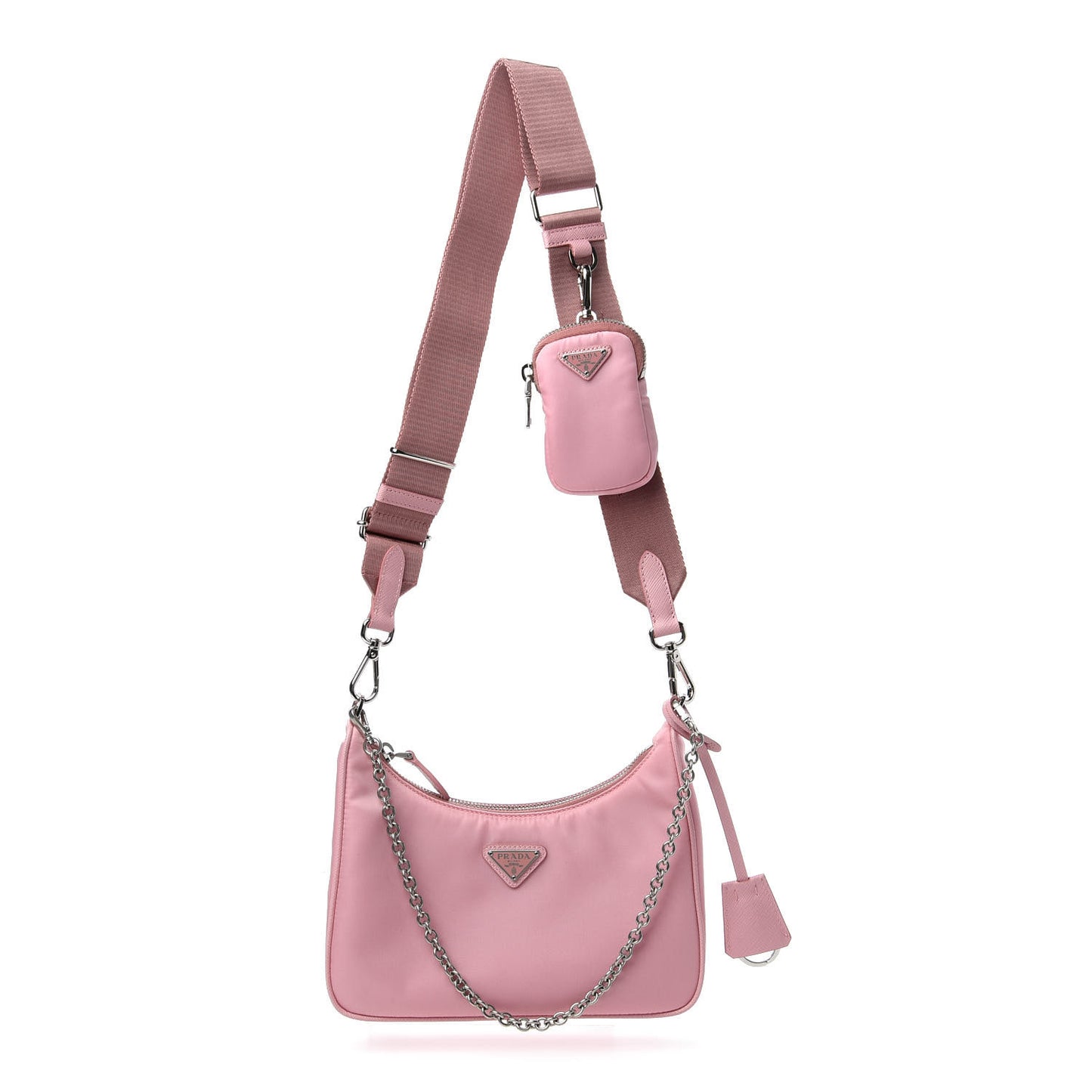 Nylon Re-Edition 2005 Shoulder Bag Rosa
