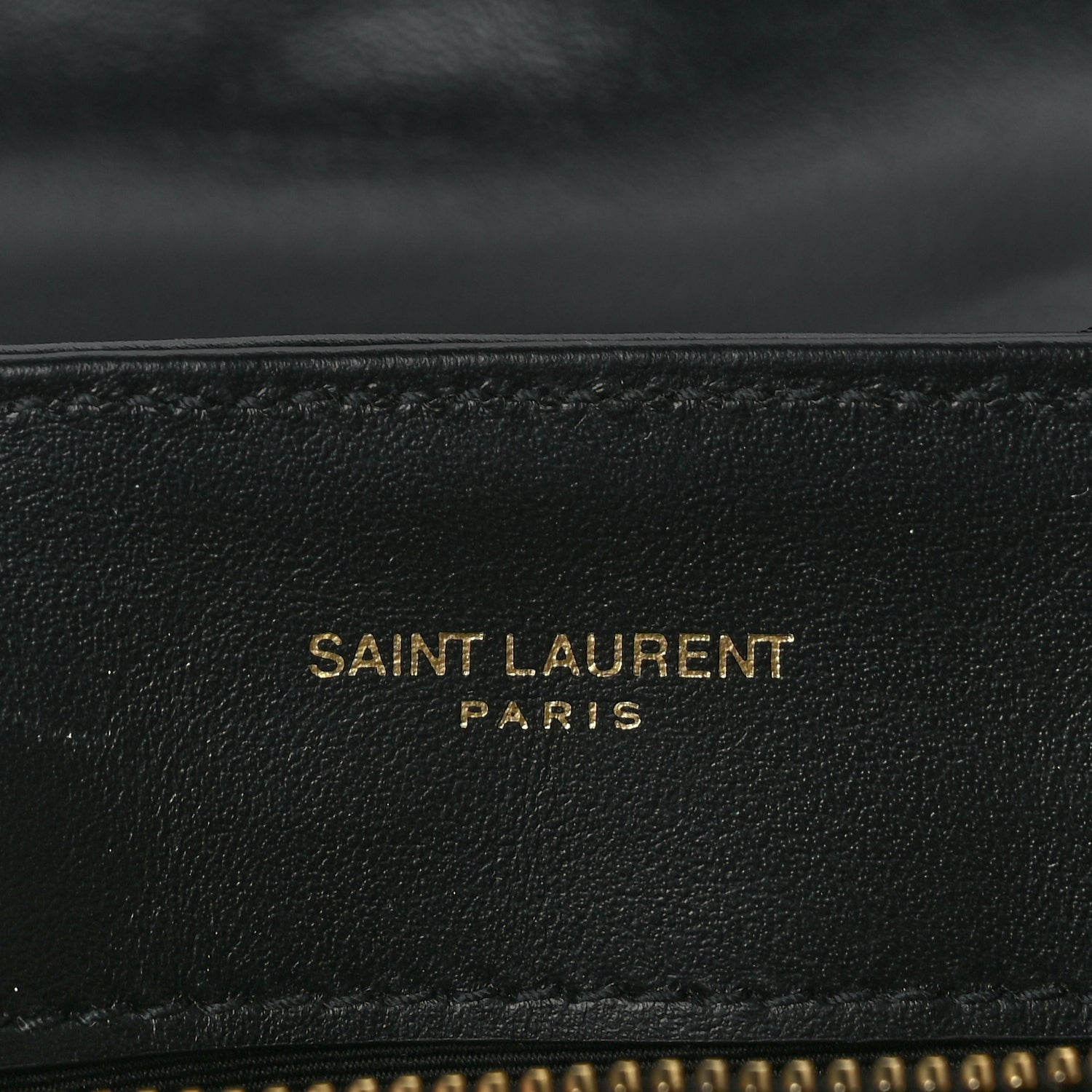 Saint Laurent Calfskin Y Quilted Monogram Small Loulou Chain Satchel Black 5 of 8