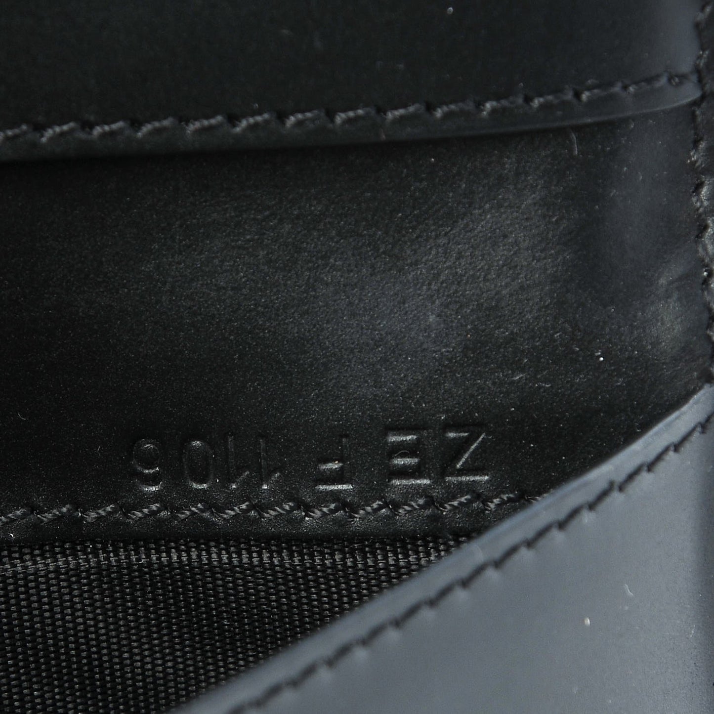 Coated Canvas Star Folding Card Case Brown