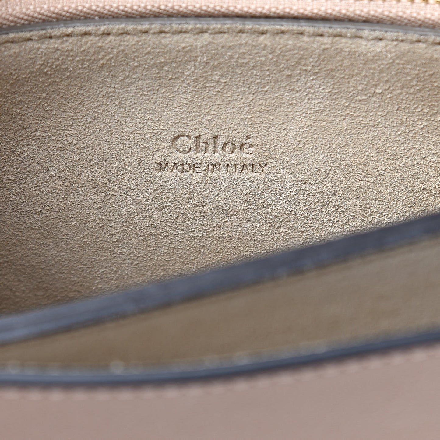 Goatskin Medium Faye Shoulder Bag Biscotti Beige