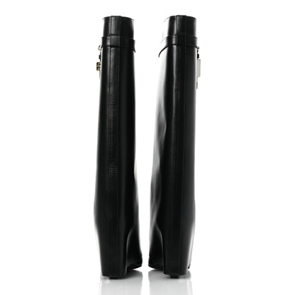 Givenchy Calfskin Shark Lock Pant Boots 40.5 Black 6 of 14