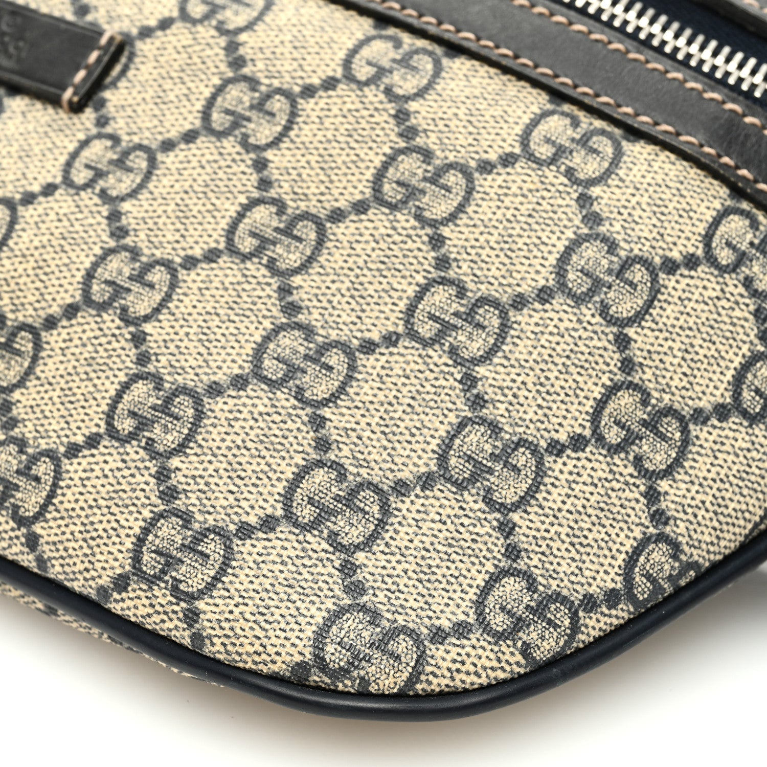 Gucci GG Plus Monogram Belt Bag Navy 10 of 10