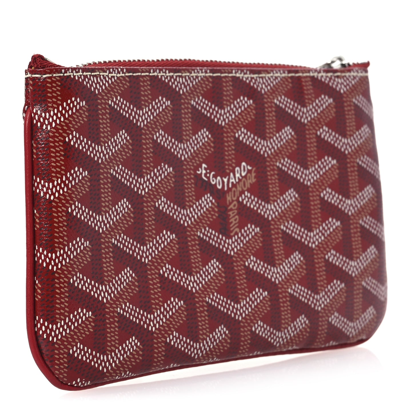 Goyardine Mini Senat Pochette Red