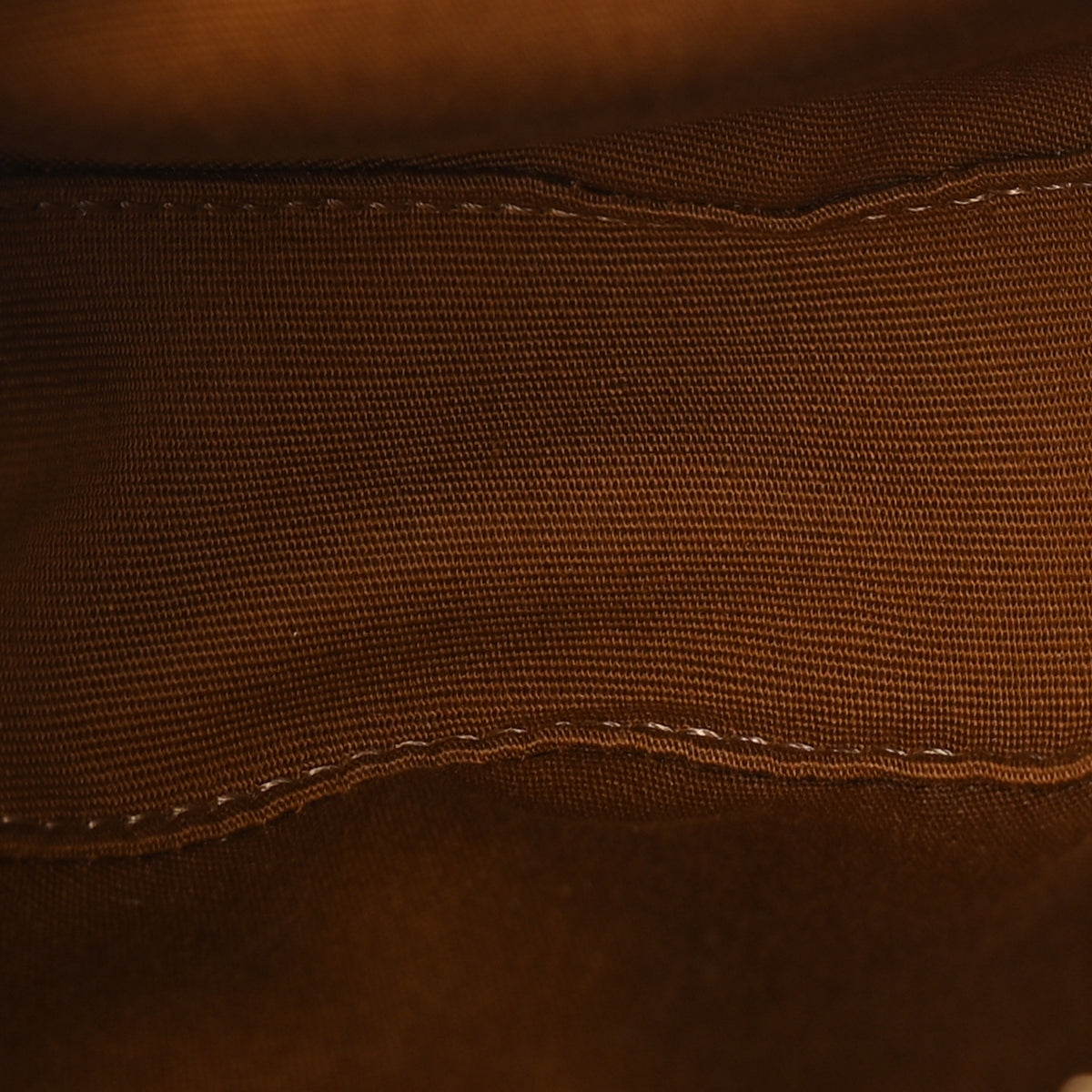 Celine Triomphe Canvas Calfskin Heart Bag Tan 4 of 8