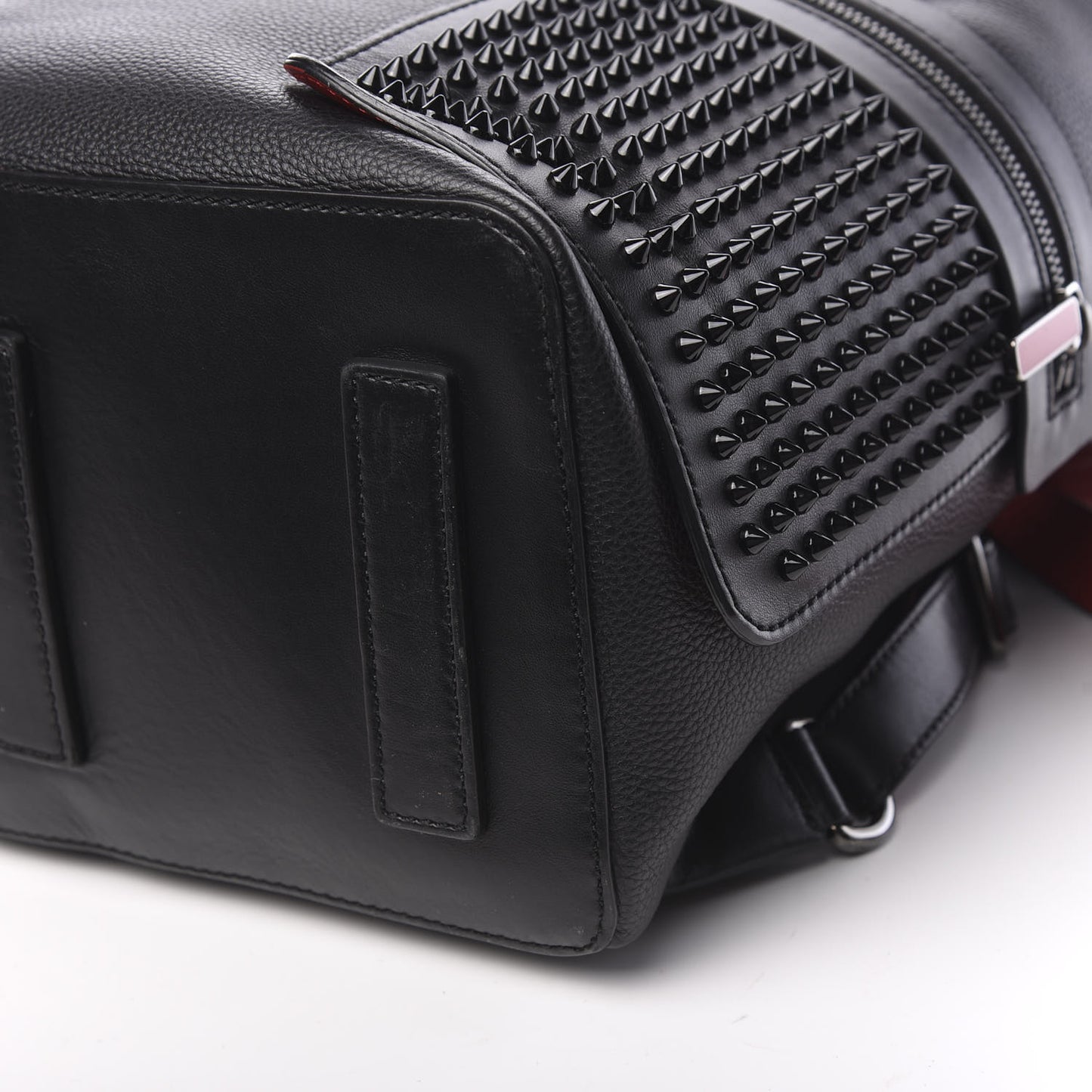 Calfskin Spiked Apoloubi Backpack Black