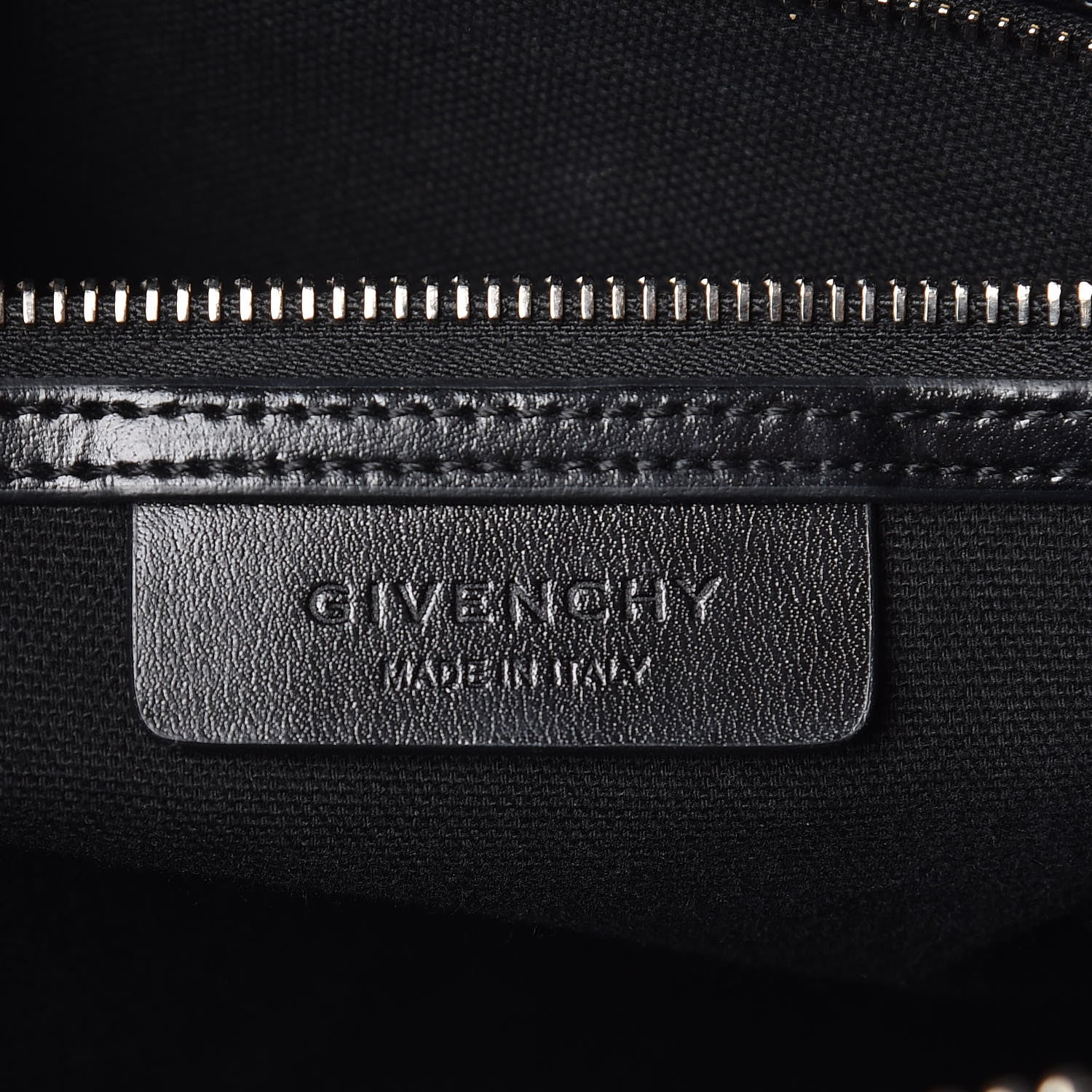 Givenchy Shiny Lord Calfskin Medium Antigona Black 6 of 9