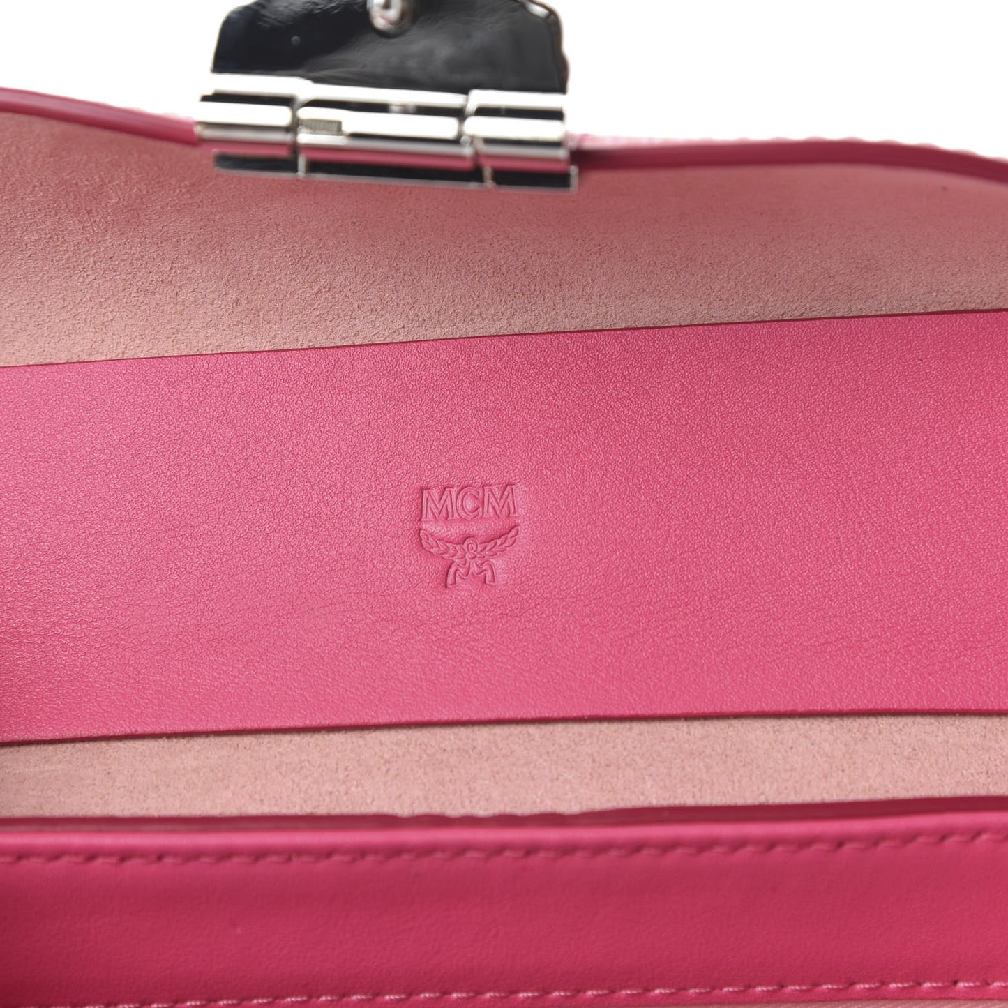 Calfskin Ottomar Monogram Soft Berlin Belt Bag Pink