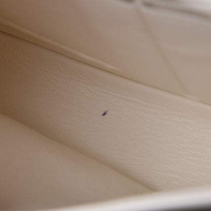 Chanel Caviar Quilted Medium Double Flap White 10 of 10