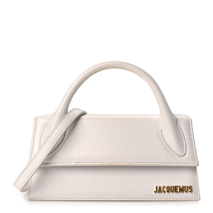 Jacquemus Smooth Calfskin Le Chiquito Long White 1 of 8