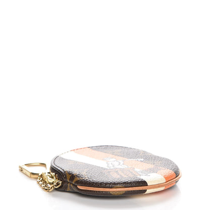 Louis Vuitton Monogram Groom Round Coin Purse 4 of 8