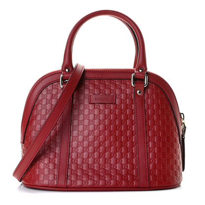 Gucci Soft Microguccissima Mini Dome Bag Rosso 1 of 13