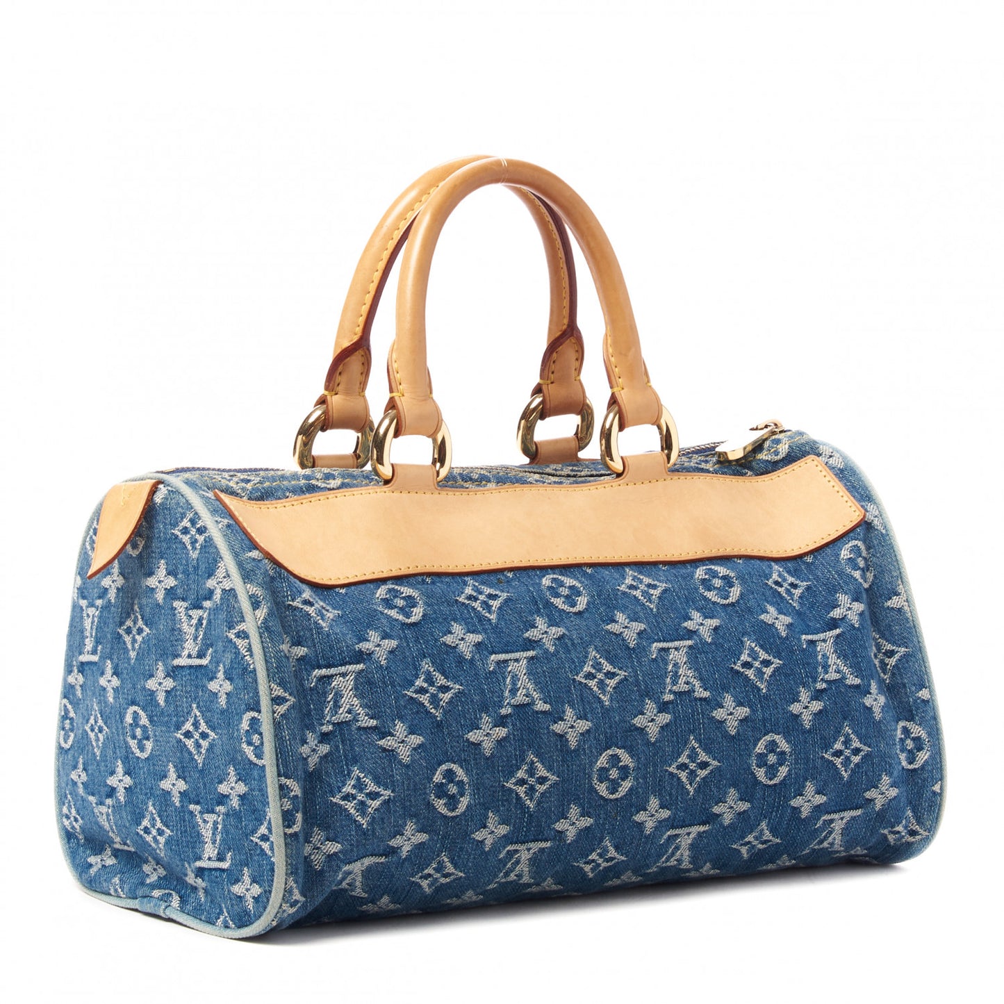Monogram Denim Neo Speedy Blue
