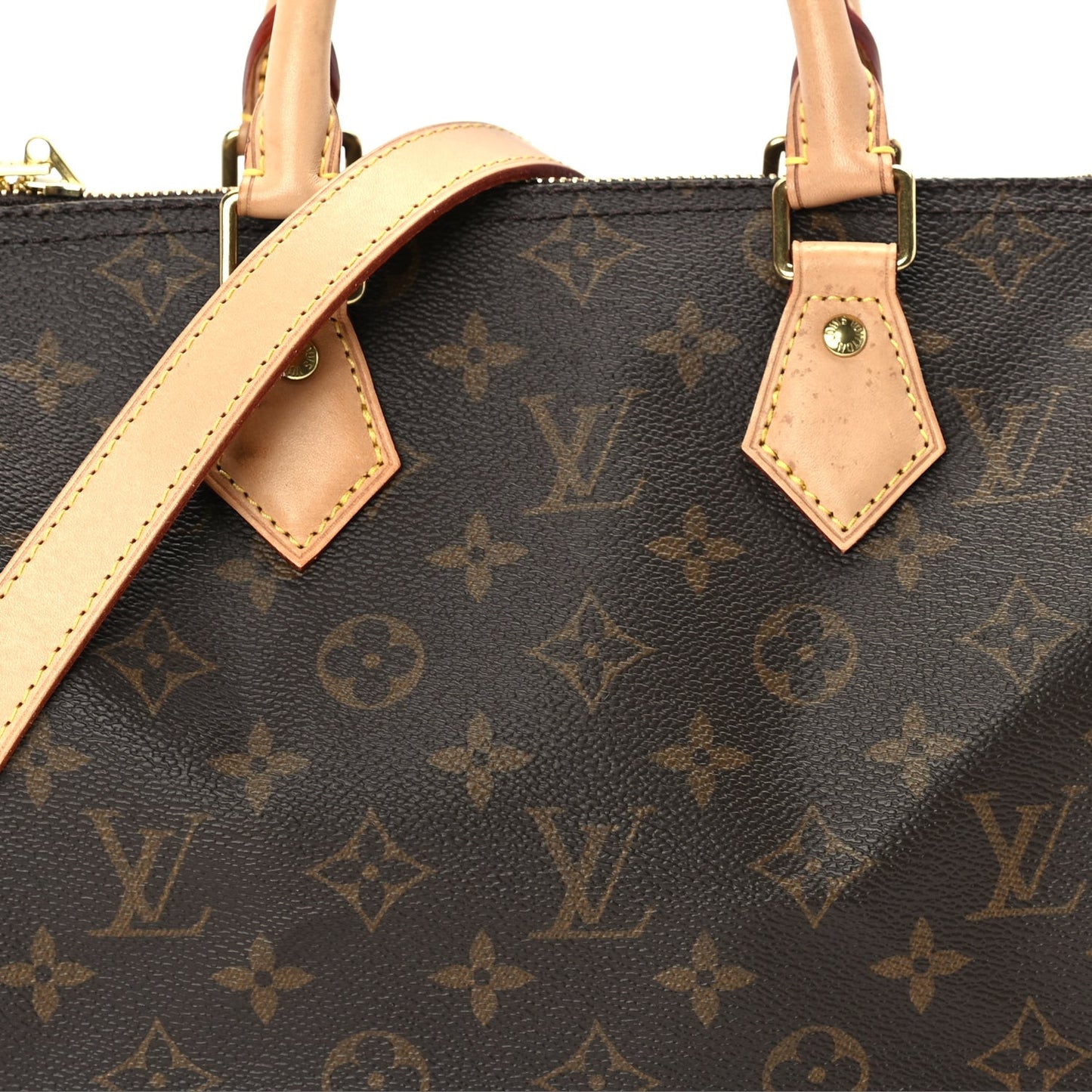 Monogram Speedy Bandouliere 25 Brown