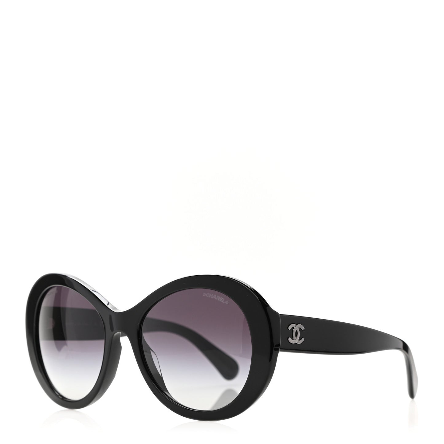 Oval CC Sunglasses 5372 Black