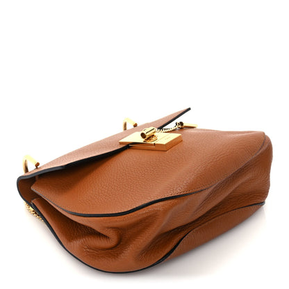 Chloe Grained Lambskin Mini Drew Shoulder Bag  Caramel 7 of 8