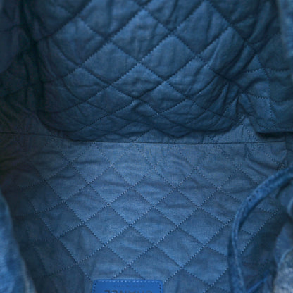 Chanel Denim Quilted Small Chanel 22 Blue 6 of 11