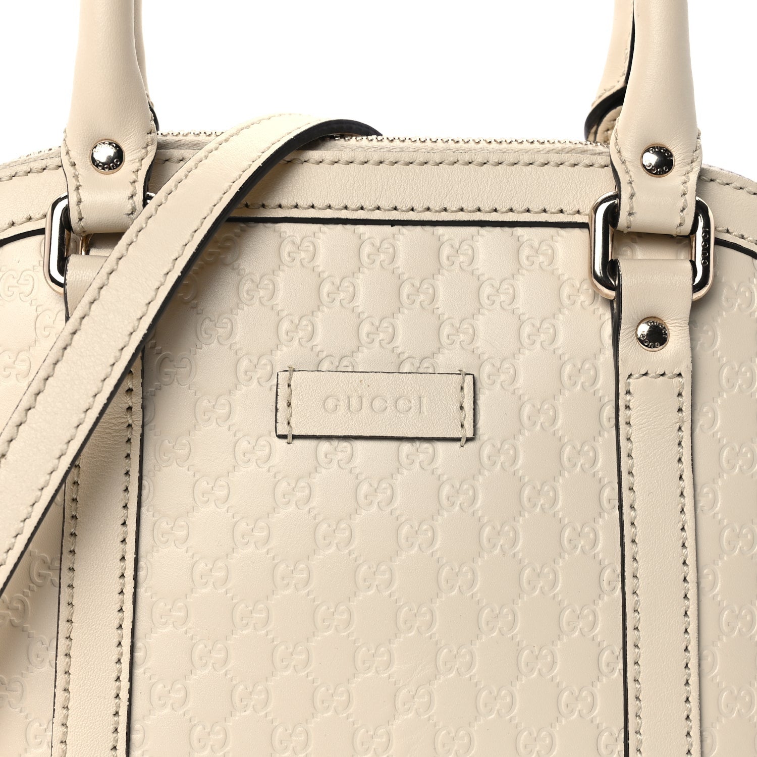 Gucci Soft Microguccissima Mini Dome Bag Ivoire 7 of 9