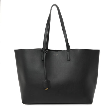 Saint Laurent Calfskin Large Shopping Tote Black 3 of 7